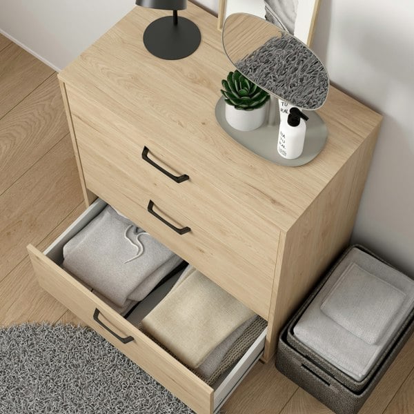 Furniture To Go Sofia Chest 3 Drawers Jackson Hickory