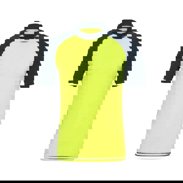 Mountain Warehouse Mens UV Protection Rash Guard - Yellow - 