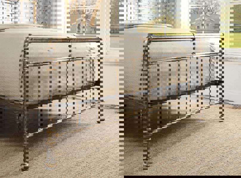 Flintshire Furniture Cilcain King Size 5ft Antique Bronze Metal Bed Frame