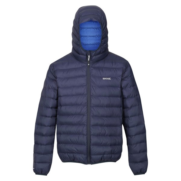 Regatta Men's Marizion Baffled Hooded Padded Jacket - Navy/New Royal