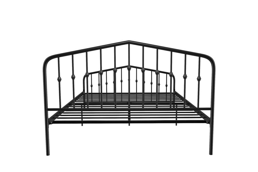 Dorel Home Bushwick Metal Bed Black - King