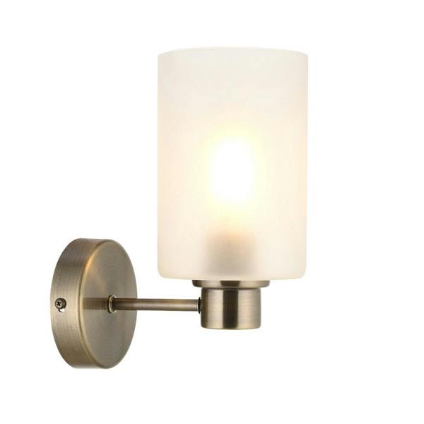 Pagazzi Lighting Kingsholm Antique Brass Wall Light