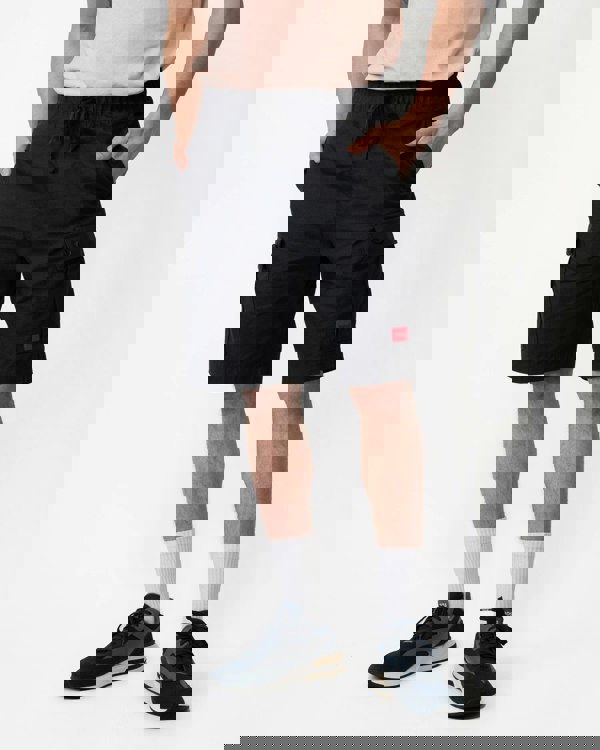 HUGO Garlio242 Mens Cargo Shorts - Black 001