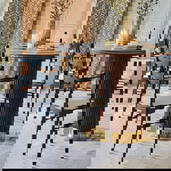 Jiro Dining Chair With Arms, Sold Wood-Rit Concept-Rit Concept