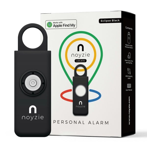 Noyzie LOCATE Rechargeable 130db GPS Tracker Personal Safety Alarm Siren