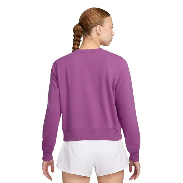 Nike Womens/Ladies Swoosh Logo Sweatshirt - Fuchsia - 