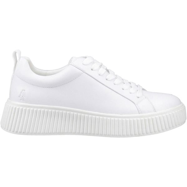 Hush Puppies Harlow Leather Women's White Trainers