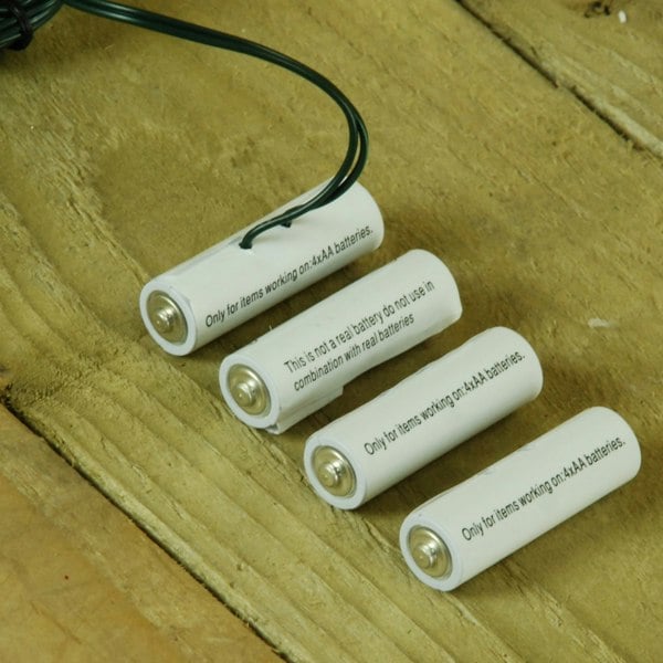 Samuel Alexander 4 x 6V AA Money Saving Battery Replacement Plug In Adapter