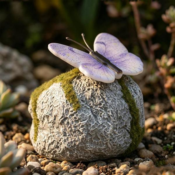 Leaper Simulation Butterfly Decorative Light for Lawn
