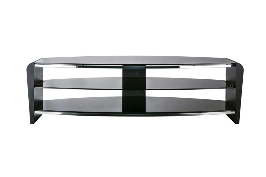 Dorel Home Francium TV-Stand with 3 Shelves Black