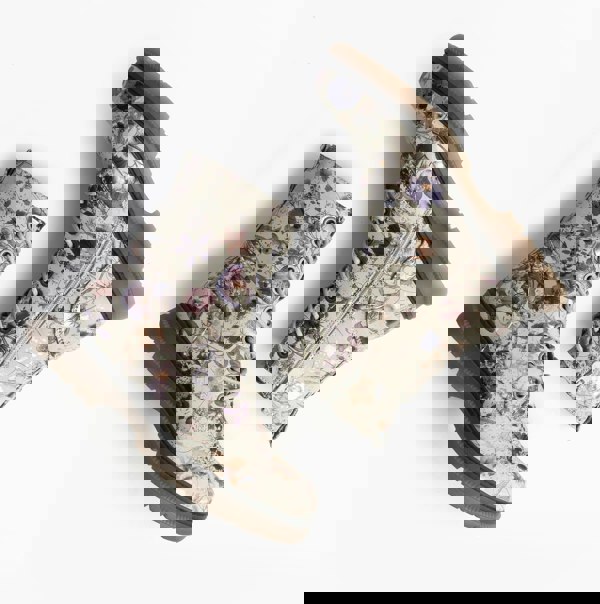 Cipriata  L310LFM Womens Ankle Boots Light Grey/Floral