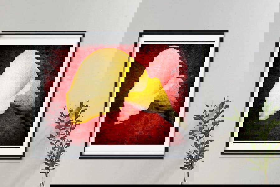 lily plant creative art print