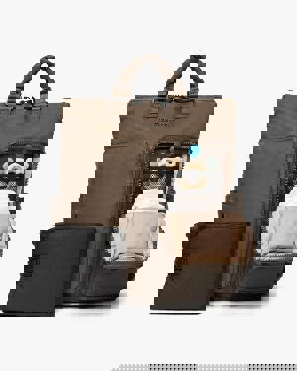 Tiba + Marl Ozzy Changing Tote / Backpack 2.0 Chocolate