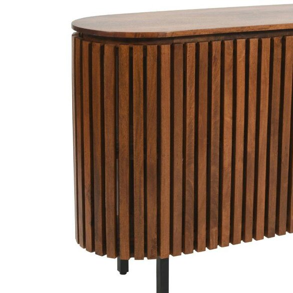 Wyld Haus California Slatted Mango Wood Two Door Sideboard