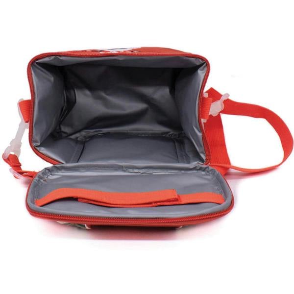 Les Deglingos Lunch Bag with Strap - Brown