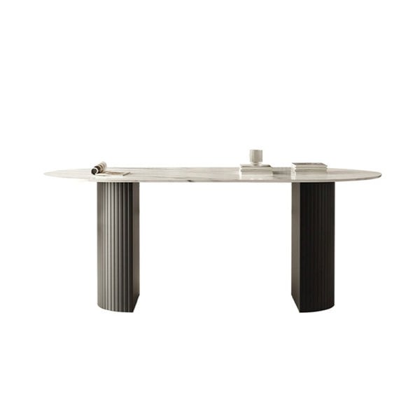Dwight Dining Table, Black & White-Rit Concept-Rit Concept
