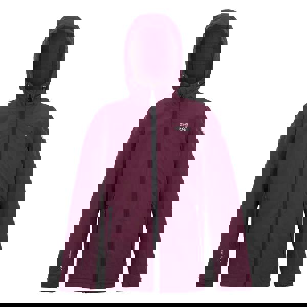 Regatta Childrens/Kids Frelton Waterproof Jacket - Fig/Dark Pimento - 