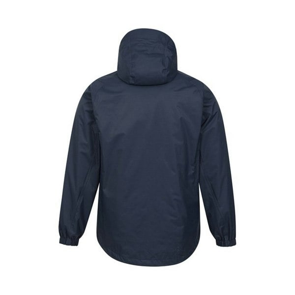 Mountain Warehouse Mens Bracken Extreme 3 in 1 Waterproof Jacket - Indigo