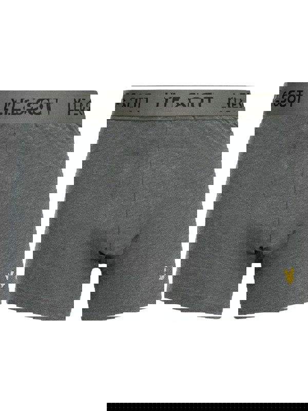 Lyle & Scott 3-Pack Barclay Boxer Briefs, Grey Combination