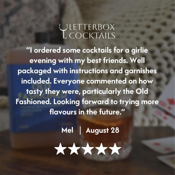 Letterbox Cocktails Cosmopolitan Mini Cocktail – 100ml Premium Letterbox Cocktail Gift