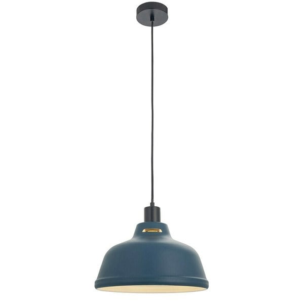 Ceiling Pendant Light Matt Black 40W E27 Dimmable Studio Cable Set Loops