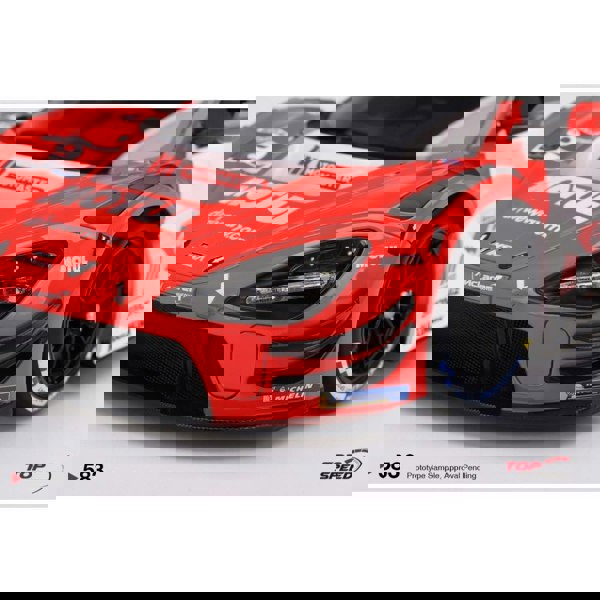 McLaren 720 GT3 Evo No.9 2024 IMSA Motul Course De Monterey 1:18 Topspeed TS0583
