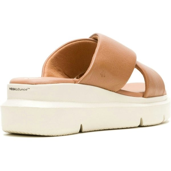 Hush Puppies Uplift Leather Women's Tan Sandals