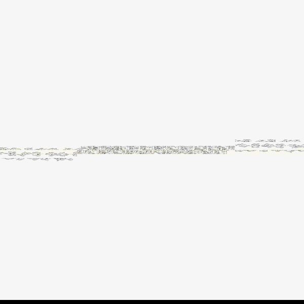 T. H. Baker Sterling Silver Prince of Wales Rope Chain S10R