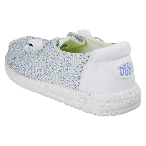 HEYDUDE Ladies Hey Dude Shoes Wendy Stretch Speckle