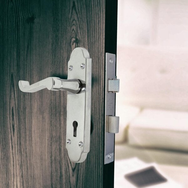 EDH Door Hardware Epsom Door Handles x1 – Chrome Internal Lever Handles for Interior Doors