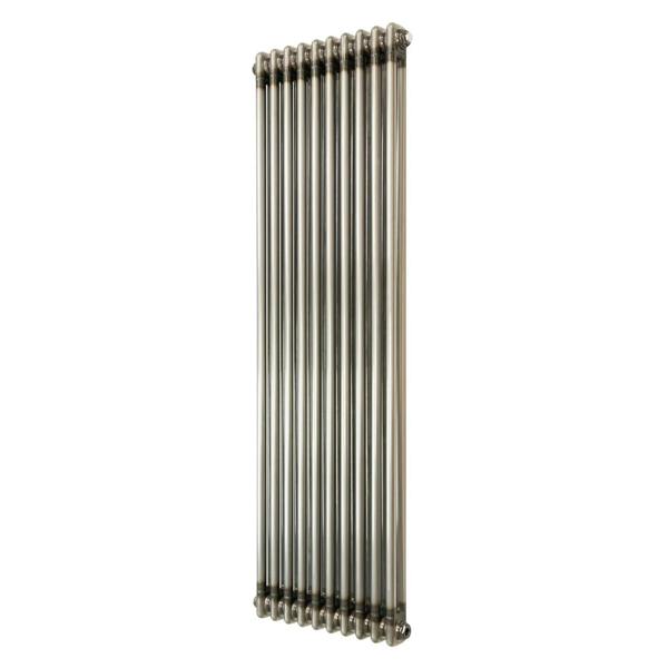Monstershop Traditional 2 Column Radiator - 1500 x 470mm - Raw Metal