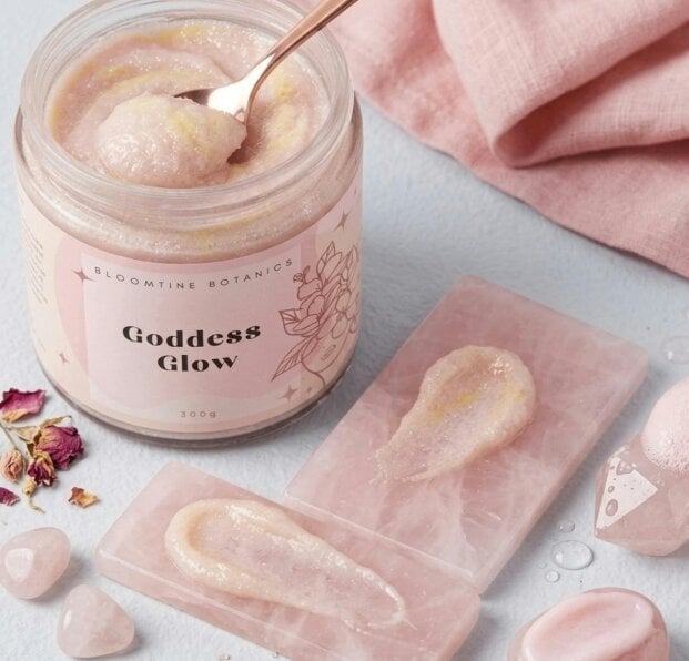 BLOOMTINE Indulgent Goddess Glow Foaming Scrub