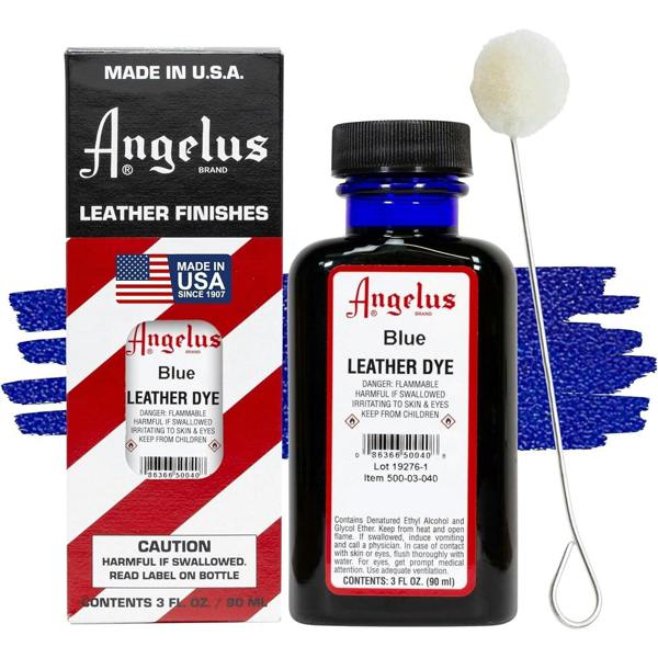 Angelus Leather Dye - Permanent Deep Penetrating Colour Change 3oz