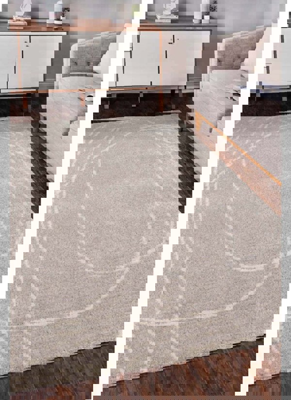 Halo Squiggle Rug – Soft Striped Eco-Friendly Rug