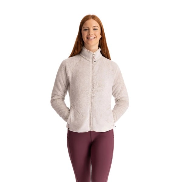 Trespass Women's TELLTALE Winter Fleece Jacket - Soft Stone