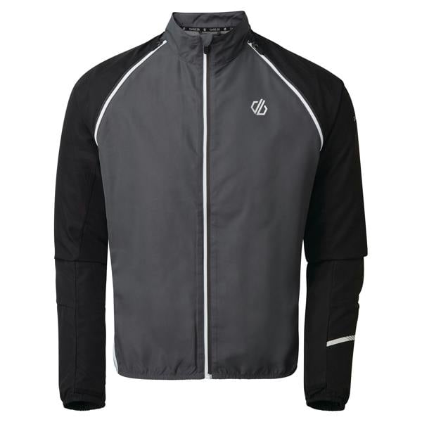 Dare 2B Mens Oxidate Windshell Jacket - Black/Ebony - 