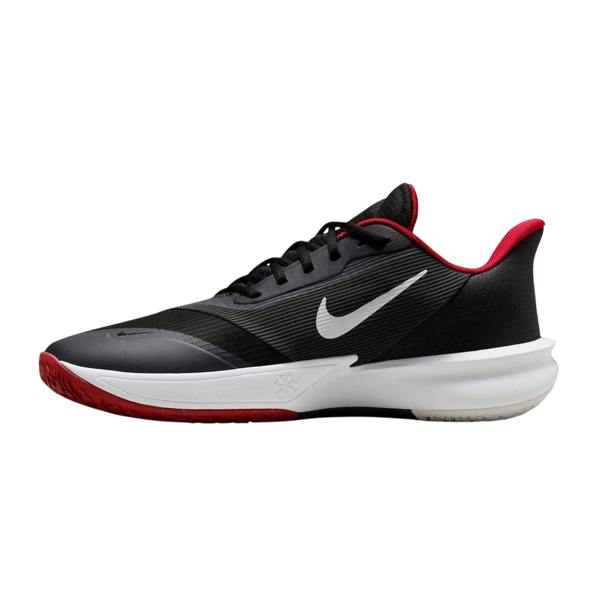 Nike Mens Precision VII Basketball Trainers - Black/White/Red - 