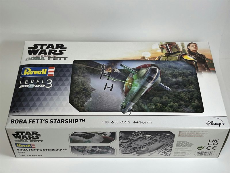 Revell Star Wars The Book Of Boba Fett Boba Fetts Starship Plastic Model Kit Revell 06785