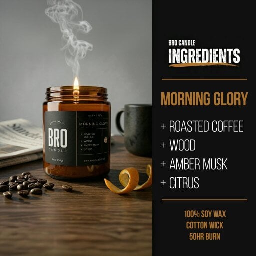 The Morning Glory Candle