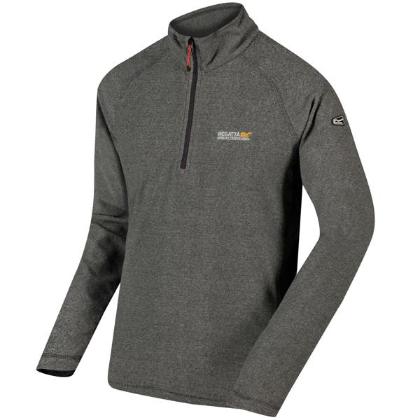 Regatta Great Outdoors Mens Montes Fleece Top - Light Steel - 