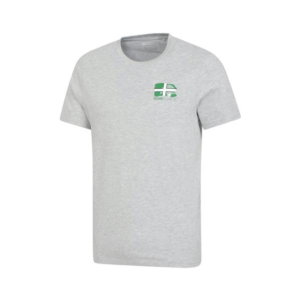 Animal Mens Devon Relaxed Fit Short-Sleeved T-Shirt - Grey - 