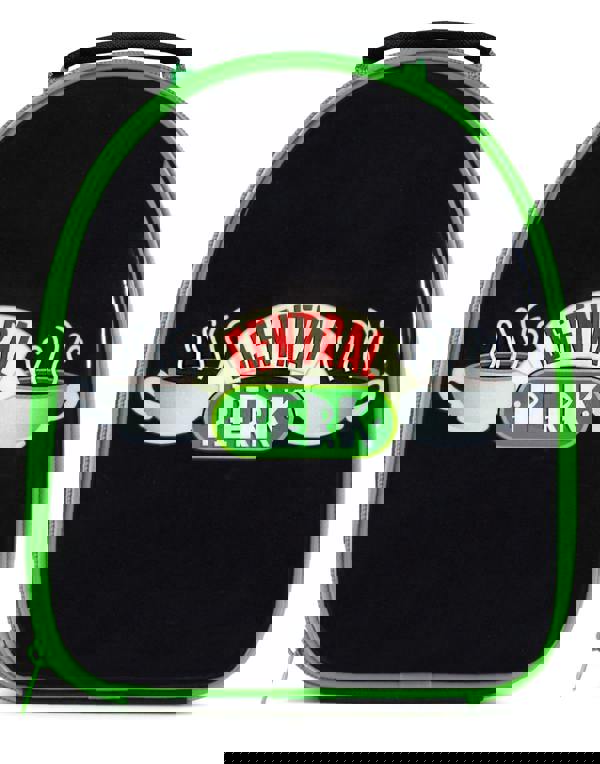 Friends Unisex Kids Black Central Perk Logo Lunch Bag and Bottle Set (One Size)