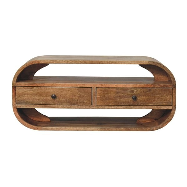Artisan Furniture 2 Drawer Curved Edge Media Unit