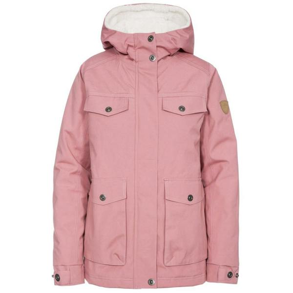 Trespass Womens/Ladies Devoted Waterproof Jacket - Dusty Rose - 