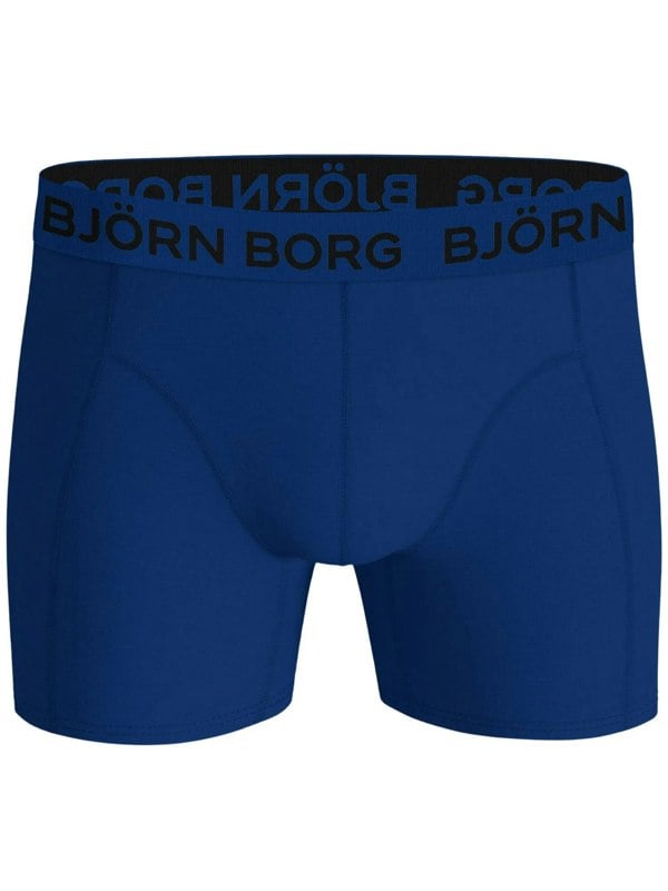Bjorn Borg 3-Pack Floral Print Boxer Briefs, Blue Mix