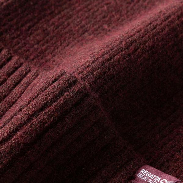 Regatta Womens Basic Ribbed Beanie - Fig - One Size - Fig - 44% Acrylic/26% Polyester/25% Nylon/5% Wool