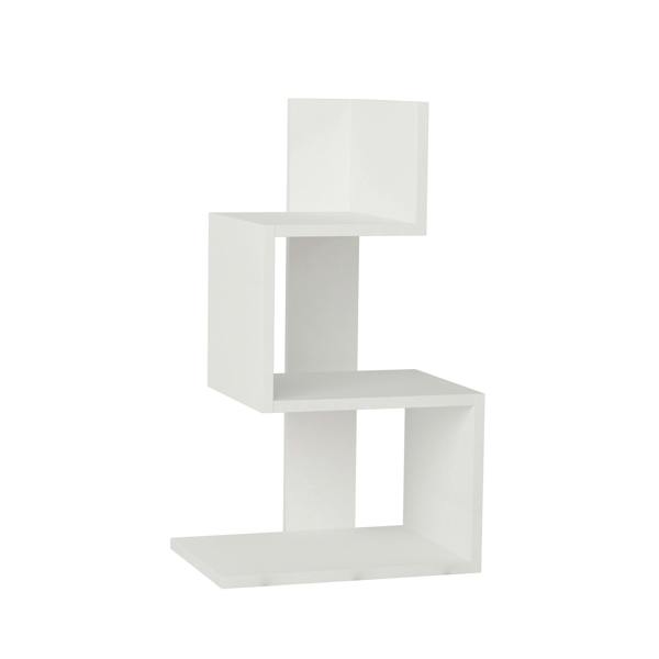 Decortie Rosie Modern 3 Tier Side Table with Storage Multipurpose End Table 72cm