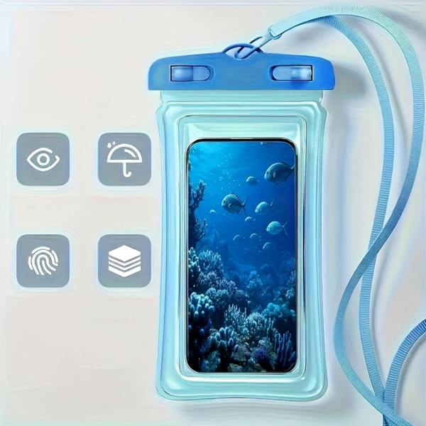 Dragodirect IP65 Waterproof Floating Phone Pouch with Air Cushion Protection
