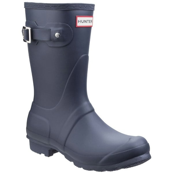 Hunter Original Short Wellington Boots Womens - Navy