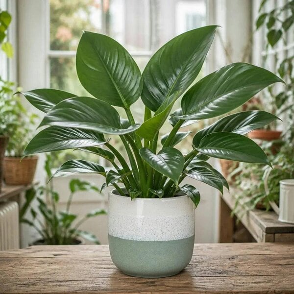 Philodendron Imperial Green – Large Glossy Green Foliage Tropical Evergreen Indoor Houseplant